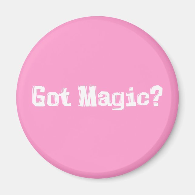 Got magische Geschenke Magnet (Vorne)