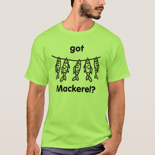 got Makrele T-Shirt (Vorderseite)
