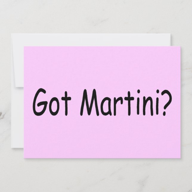 Got Martini (Vorderseite)