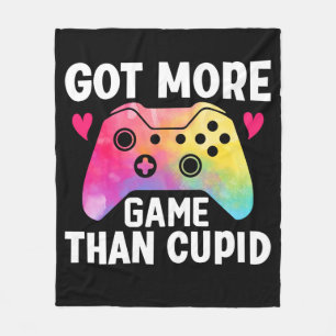 Got mehr Spiel als Cupid Valentine Video Game Fleecedecke