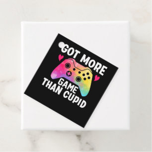 Got mehr Spiel als Cupid Valentine Video Game Geschenkanhänger