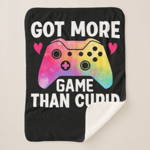 Got mehr Spiel als Cupid Valentine Video Game Sherpadecke