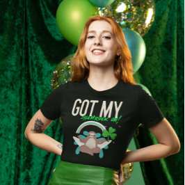 Got mein Kleeblatt an! St. Patrick's Day Spaß Tri-Blend Shirt