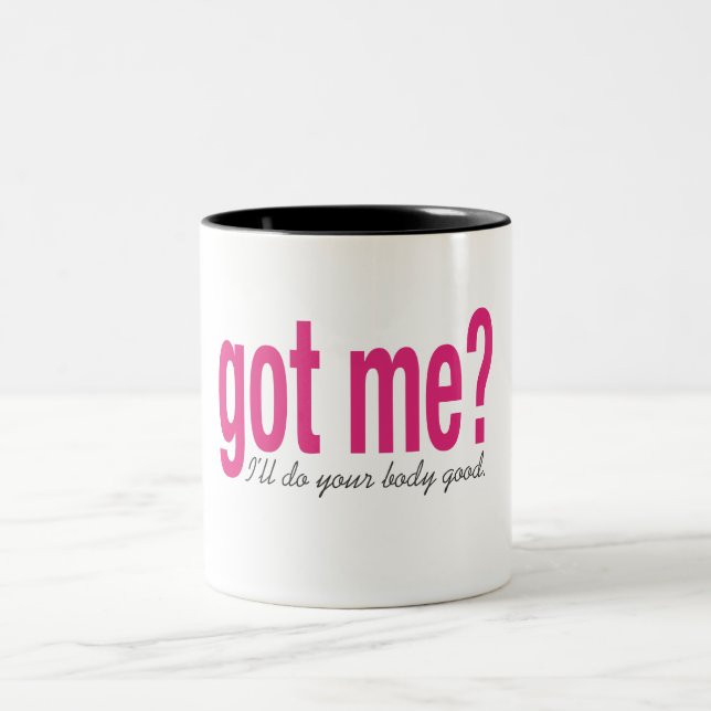 Got mich? zweifarbige tasse (Mittel)