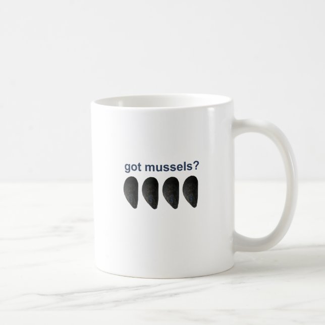 got Miesmuscheln? Tasse (Rechts)