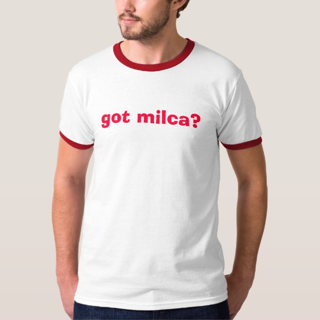 got milca? T-Shirt (Vorderseite)
