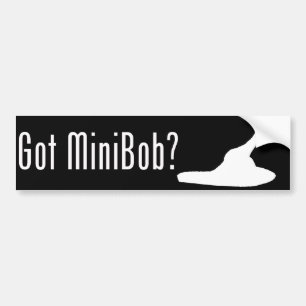 Got MiniBob? Autoaufkleber