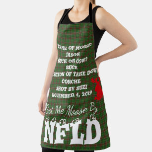 Got Moose von Neufundland Zolltarif niedliche Schü Schürze