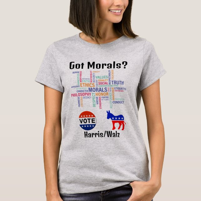 Got Moral? T-Shirt (Vorderseite)