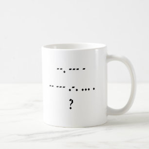 Got Morse? Tasse
