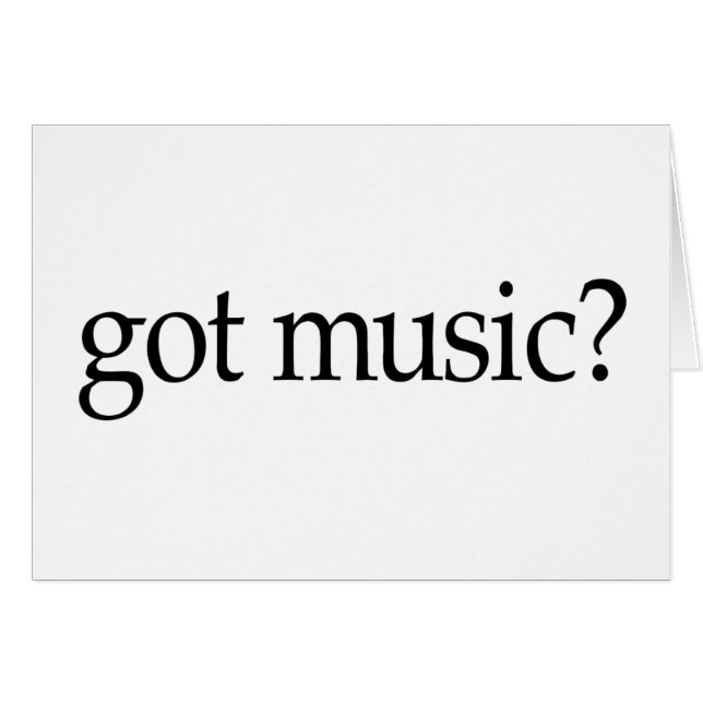 Got Musik (Vorderseite (Horizontal))