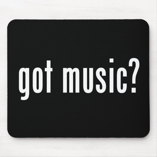 Got Musik Mousepad (Vorne)