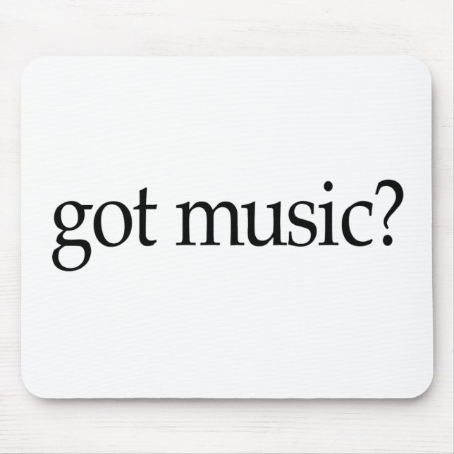 Got Musik Mousepad (Vorne)