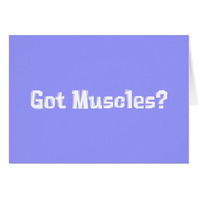 Got Muskel-Geschenke (Vorderseite (Horizontal))
