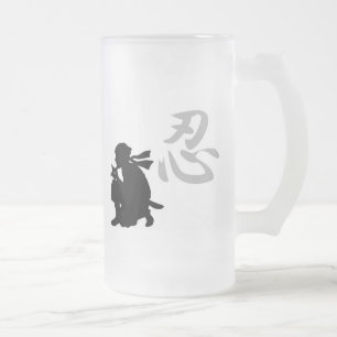 Got Ninja? GlasTasse Mattglas Bierglas