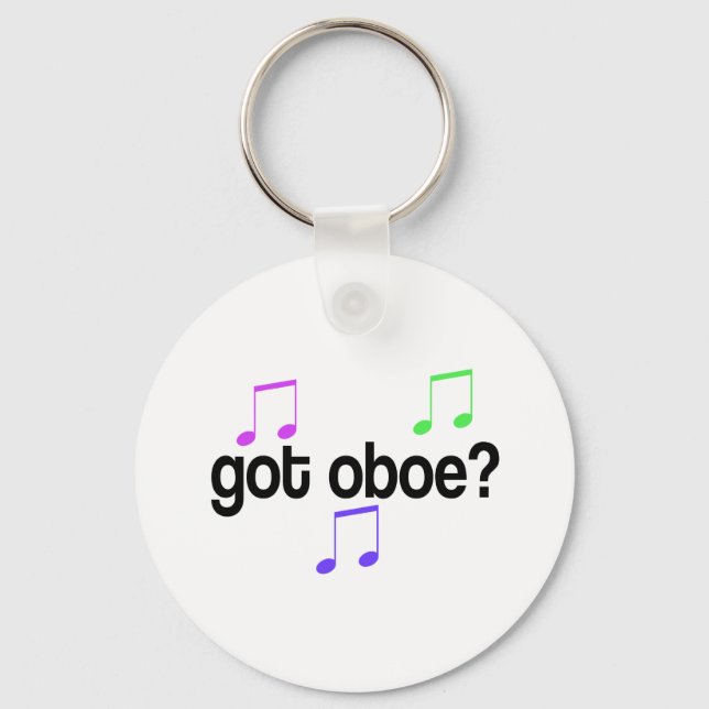 Got Oboe Schlüsselanhänger (Vorderseite)