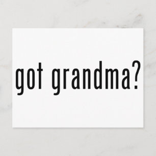 got Oma? Postkarte