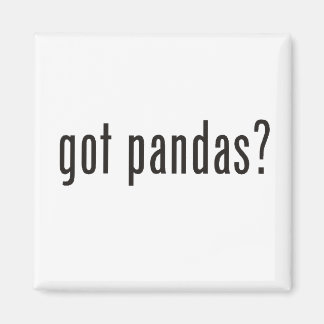 got Pandas? Magnet