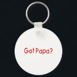 Got Papa (rot) Schlüsselanhänger<br><div class="desc">Autismus Sensibilisierung Waren und Bekleidung. Autismus T - Shirt von Säugling bis Erwachsener 6x. Autismus Hüte, Krawatte, Taschen, Schürze, Glaswaren und Tasse, Noten und Einladungen, Porto, Profil und Visitenkarten, Buttons, Magnete, Geschenke für Eltern, Lehrer und Therapeuten, bestickte Produkte, und vieles mehr! Individuelle Anpassung ohne Set oder Designgebühren! Sie können Ihr...</div>