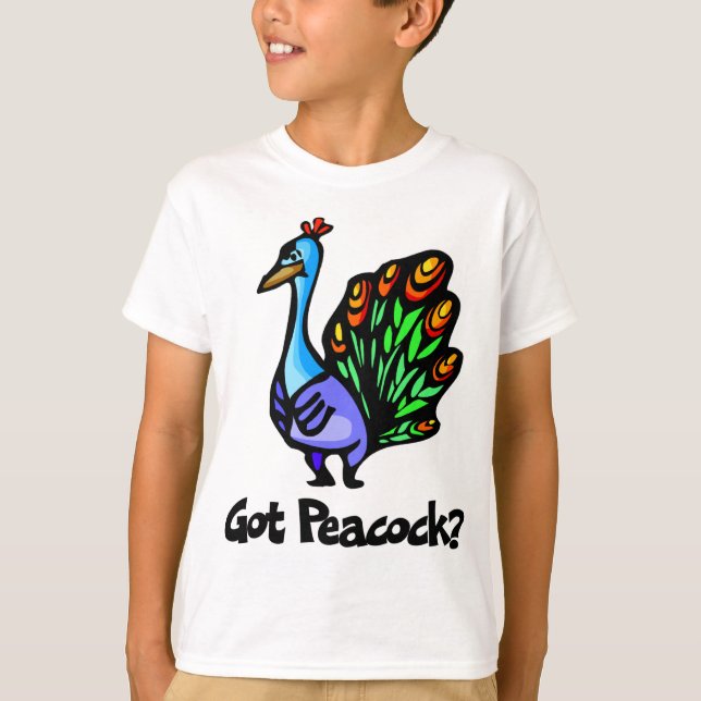 Got Peacock T-Shirt (Vorderseite)