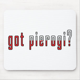 got Pierogi? Flagge Mousepad