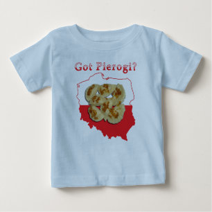 Got Pierogi Polnisch Karte Baby T-shirt