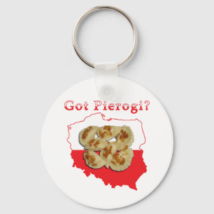 Got Pierogi Polnisch Karte Schlüsselanhänger