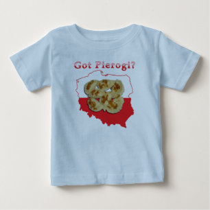 Got Pierogi polnische Karte Baby T-shirt