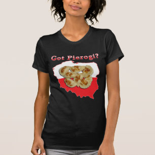 Got Pierogi polnische Karte T-Shirt