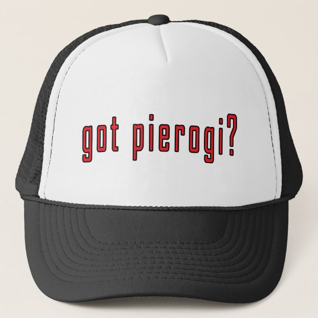 got Pierogi? Truckerkappe (Vorderseite)