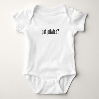 got pilates? baby strampler