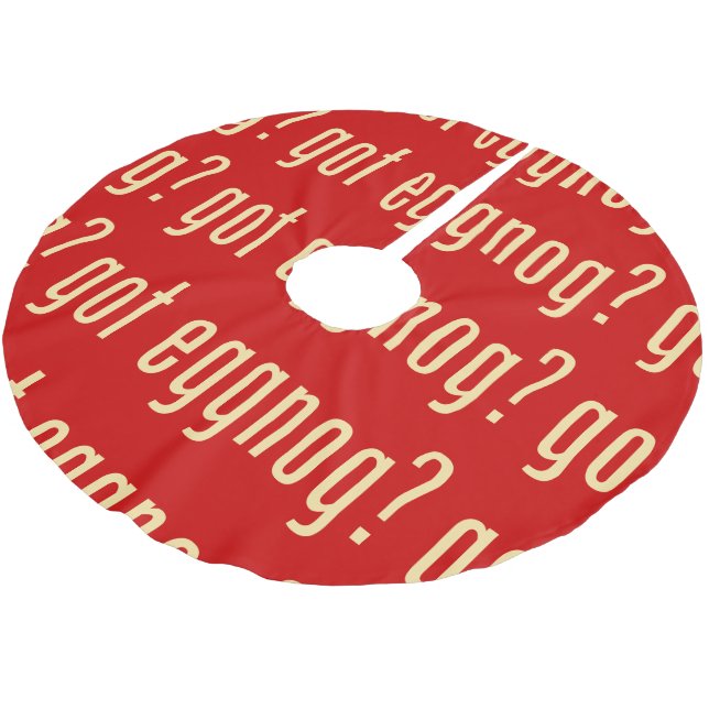 got? polyester weihnachtsbaumdecke (Schrägansicht)