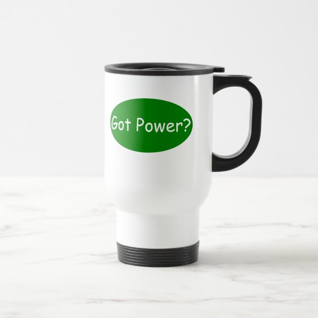 Got Power-Elektriker-Tasse Reisebecher (Rechts)
