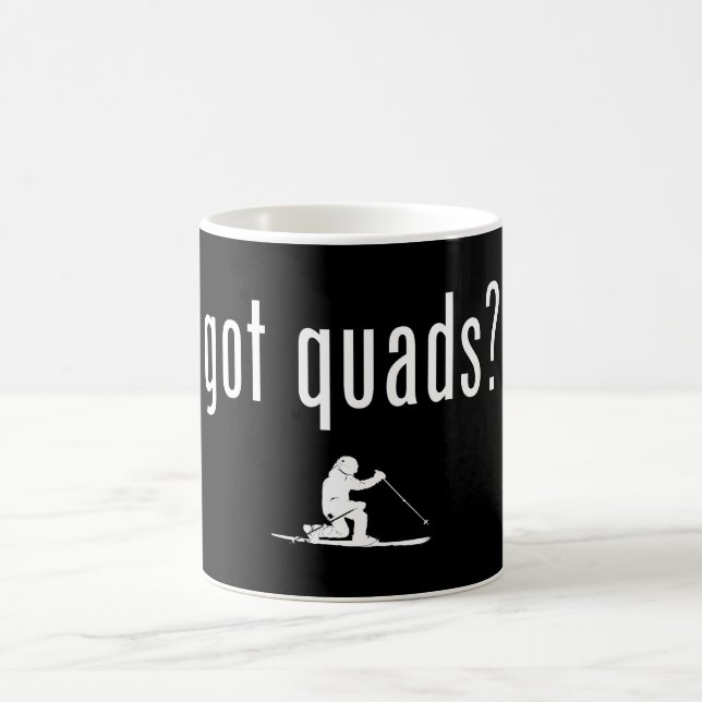 Got Quads Telemark Skifahren Kaffeetasse (Mittel)