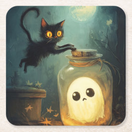 Got Rechteckiger Pappuntersetzer