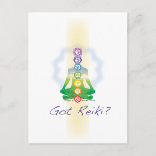 Got Reiki? Postkarte