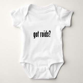 got roids? baby strampler