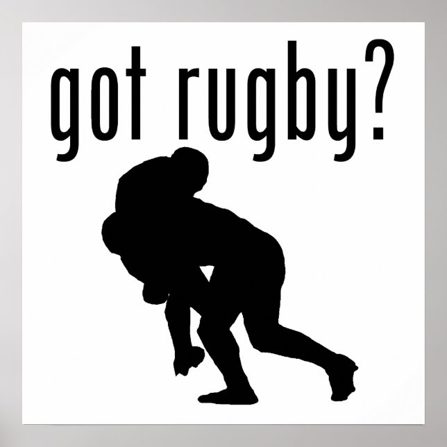 got Rugby? Poster (Vorne)