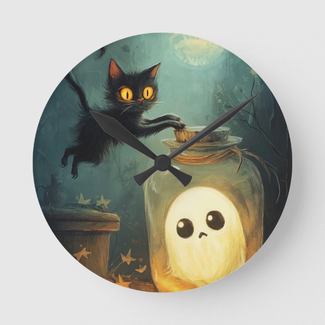 Got Runde Wanduhr (Vorderseite)