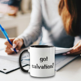Got Salvation Gospel Bibel Verse Christlicher Glau Tasse