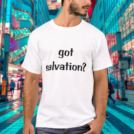 Got Salvation King James Bible Christlich Gospel T-Shirt