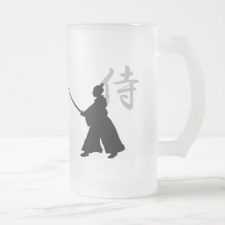 Got Samurai? GlasTasse Mattglas Bierglas