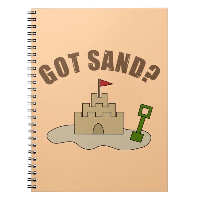 Got Sand? Notizblock (Vorderseite)
