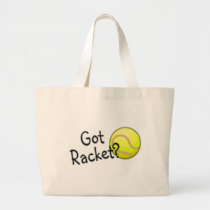 Got Schläger? (Tennisball) Jumbo Stoffbeutel