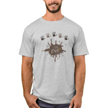 Got Schmutz? Farbe Ihres auserlesenen T-Shirts