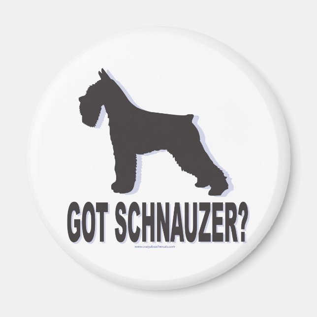 Got Schnauzer? Magnet (Vorne)