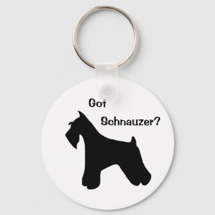 Got Schnauzer-Schlüsselanhänger Schlüsselanhänger