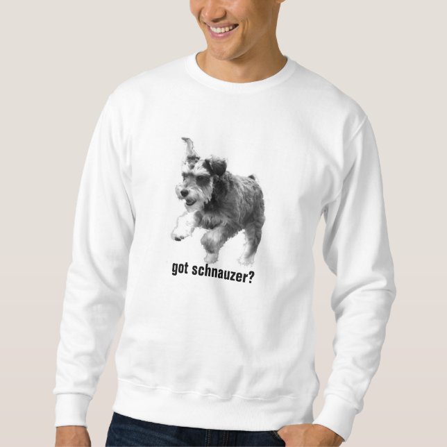 Got Schnauzer-Sweatshirt Sweatshirt (Vorderseite)