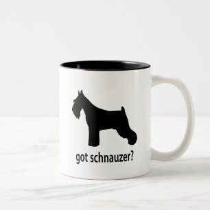 Got Schnauzer Zweifarbige Tasse