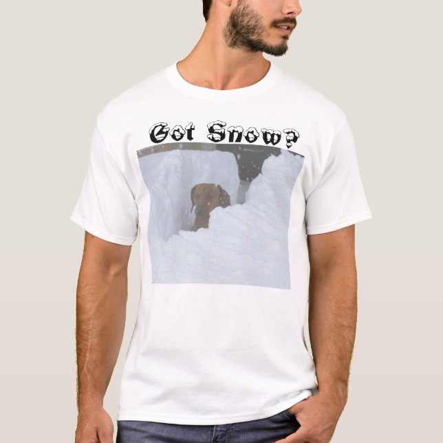 Got Schnee? T-Shirt (Vorderseite)